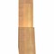 Ekena Millwork Portland Smooth Timber Gable Bracket, Western Red Cedar, 72"W x 12"H x 3 1/2"D x 5 1/2"F, 4/12 Pitch GBW072X12X0406POR00SWR - alternate 2